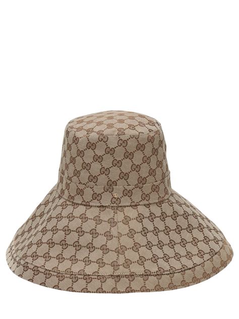 gucci beige hat|authentic gucci bucket hat.